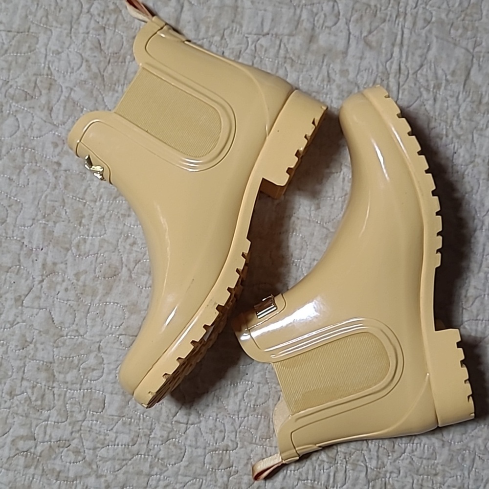Michael Kors Sidney Rain Booties in Yellow Size Various - Picture 3 of 9